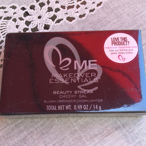 ME Beauty Streak Cheeky Gal blush bronzer highlighter/NWT - Picture 2 of 5